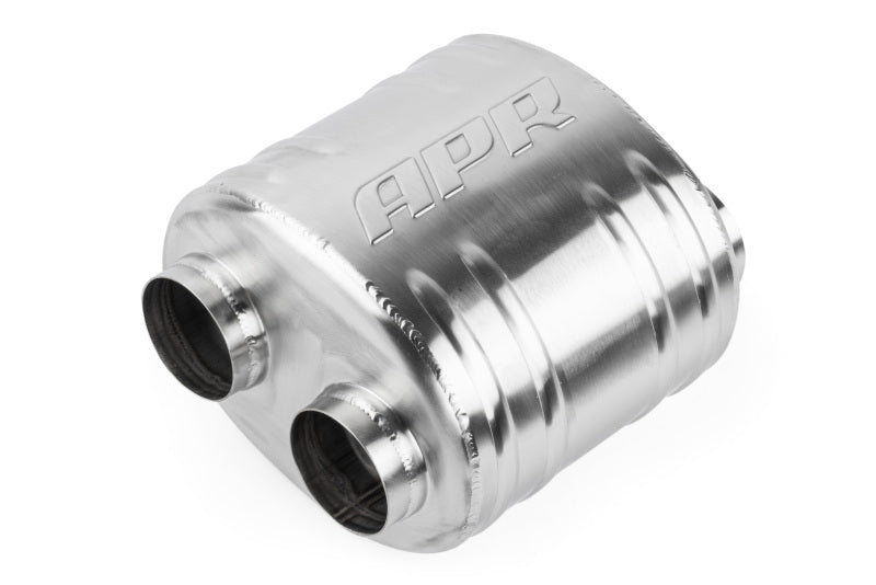APR Premium Sound Absorption Muffler - Dual 63.5mm (2.5in) - Oval Body 220mm x 169mm x 211mm - MUH0010