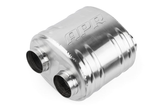 APR Premium Sound Absorption Muffler - Dual 63.5mm (2.5in) - Oval Body 220mm x 169mm x 211mm - MUH0010