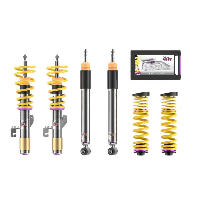 KW Coilover Kit V3 15-16 BMW 228i xDrive (F22) / 2017 BMW 230i xDrive (F22) w/o EDC - 3522000Q