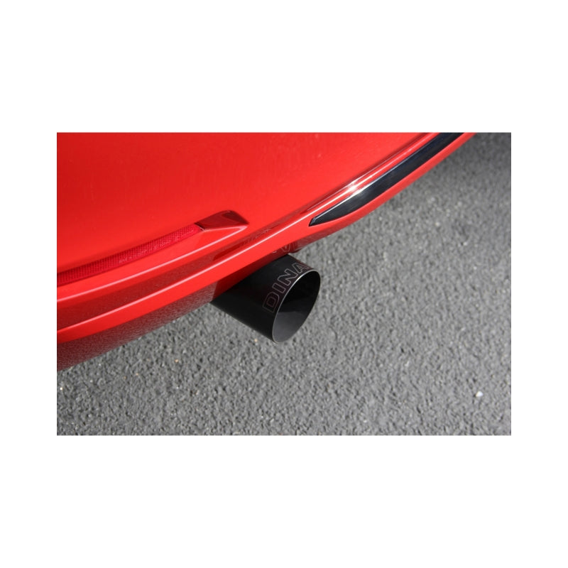 Dinan 14-16 BMW 435i (F33/F36) Free Flow Axleback Exhaust System - Black Tips - D660-0061-BLK
