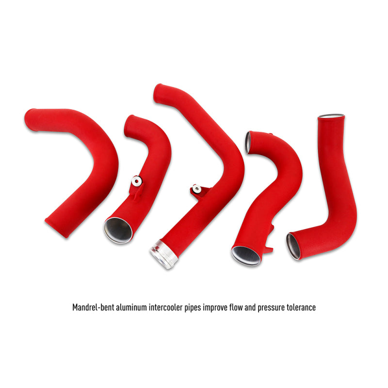 Mishimoto 2022+ WRX Intercooler Kit W/ Intake SL Core WRD Pipes - MMINT-WRX-22AISLRD