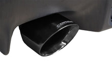 Load image into Gallery viewer, Corsa 2008-2015 Mitsubishi Lancer Evolution X Sedan 2.0L Black Sport Dual Rear Cat-Back Exhaust - 14858BLK