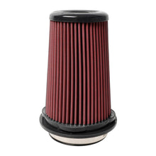 Load image into Gallery viewer, Injen 8-Layer Oiled Cotton Gauze Air Filter w/ Twist Lock - 4in ID / 6in Base / 7.75in H - X-1134-BR