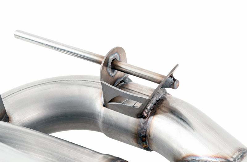AWE Tuning BMW F3X 340i Touring Edition Axle-Back Exhaust - Chrome Silver Tips (90mm) - 3010-32032