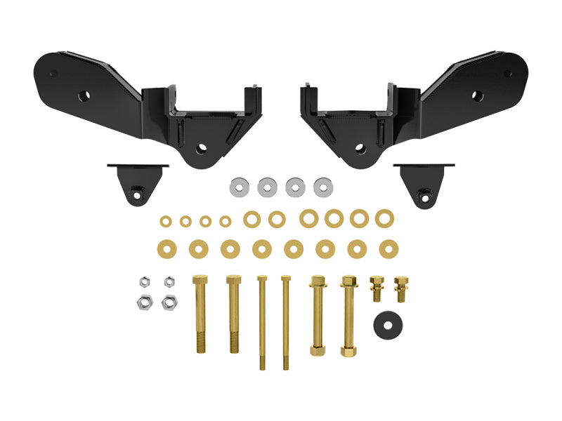 ICON 23-24 Ford F-250/F-350 SuperDuty 4WD 4-Link Frame Bracket Kit - 64053