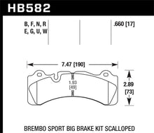 Load image into Gallery viewer, Hawk HPS Street Brake Pads - HB582F.660