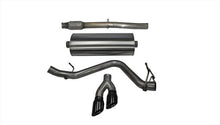 Load image into Gallery viewer, Corsa 14-17 Chevy Silverado 5.3L V8 CC / SB 3in Single Side Exit Touring Cat-Back Exhaust Black Tips - 14848BLK