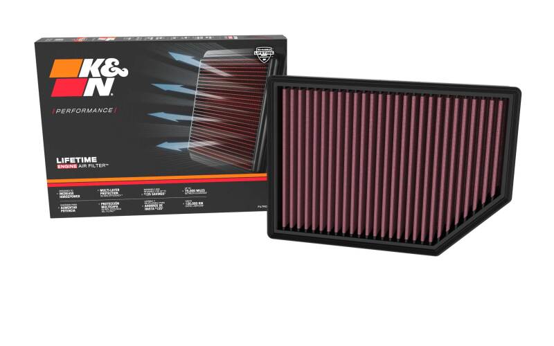 K&N 2022+ Jeep Grand Wagoneer Replacement Air Filter - 33-5125