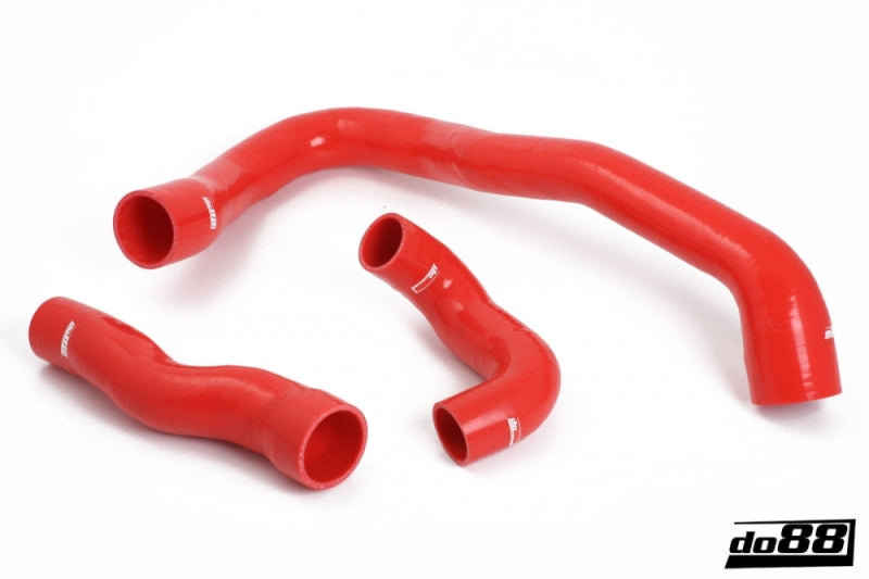 do88 Volvo S60/V60/V70 2.0T/T5 10-13 Pressure Hoses Red - DO88-KIT154R