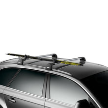 Load image into Gallery viewer, Thule Skiclick Roof Mount Ski Transporter (Fits 1 Pair of Skis) - Black - 729102