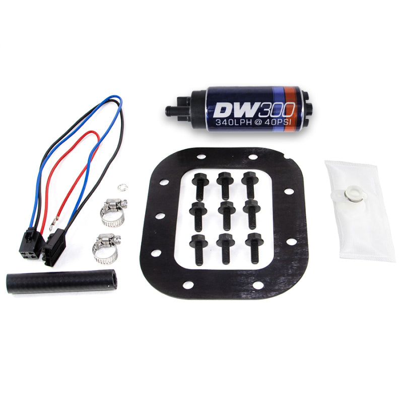 DeatschWerks 86-89 Chevy Corvette 5.7L DW300 340 LPH In-Tank Fuel Pump w/ Install Kit - 9-301-1028