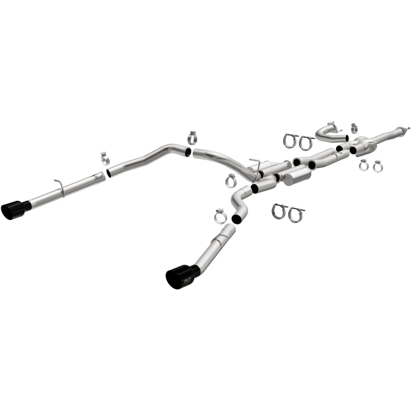 MagnaFlow 21-24 RAM 1500 TRX SPEQ Series Cat-Back Performance Exhaust System w/ Black Chrome Tips - 19705