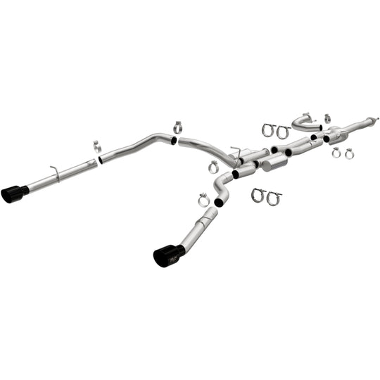 MagnaFlow 21-24 RAM 1500 TRX SPEQ Series Cat-Back Performance Exhaust System w/ Black Chrome Tips - 19705