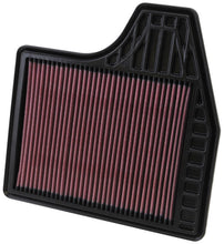 Load image into Gallery viewer, K&amp;N Replacement Filter 11.438in O/S Length x 11.375in O/S Width x 1in H for 13 Nissan Altima 2.5L - 33-2478
