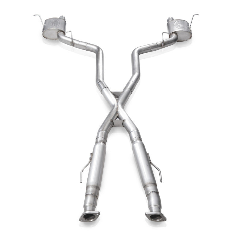 Stainless Works 11-20 Jeep Grand Cherokee 5.7L 3in Legend Catback Exhaust w/X-Pipe (Uses OEM Tips) - JPGC57CBL