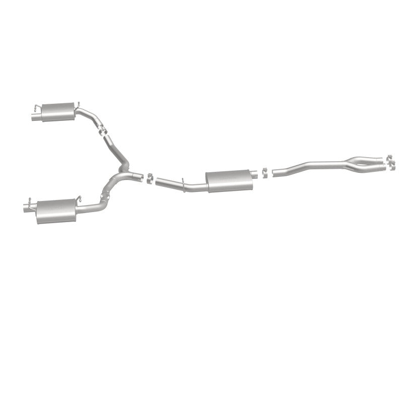 MagnaFlow Cat-Back SS Dual Split Rear Exit 2015 Dodge Charger/Chrysler 300C 3.6L V6 (Uses OEM Tips) - 19225