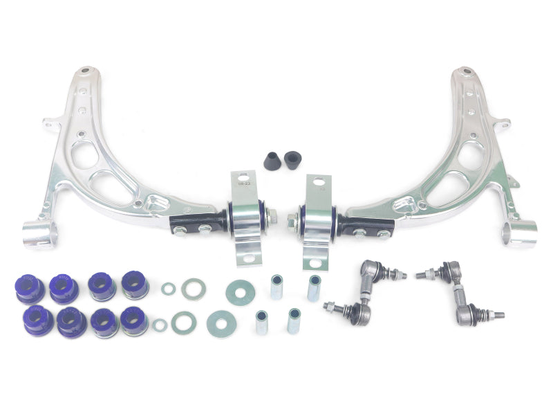 SuperPro 02-05 Subaru Impreza WRX / 04-06 WRX STI Front Lower Alloy Control Arm Kit - ALOY0020K