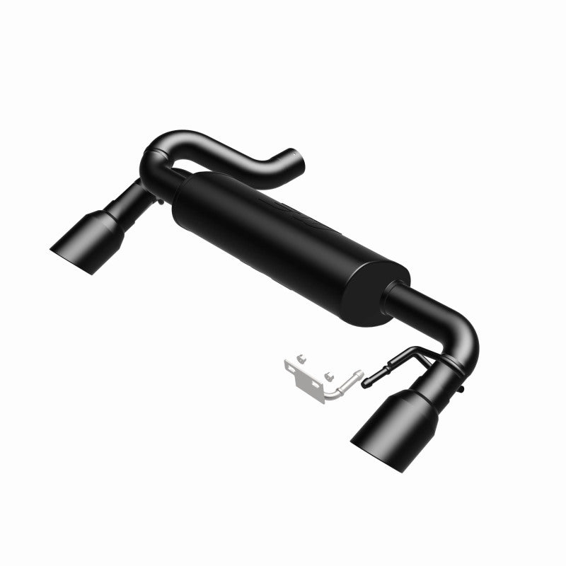 MagnaFlow 2021 Ford Bronco Street Series Axle-Back Exhaust w/ Dual Split Rear Style Exit- Black Tips - 19558