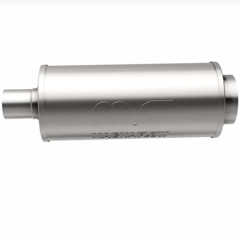 MagnaFlow Muffler W/Tip Mag SS 14X6X6 2.25/4. - 14846