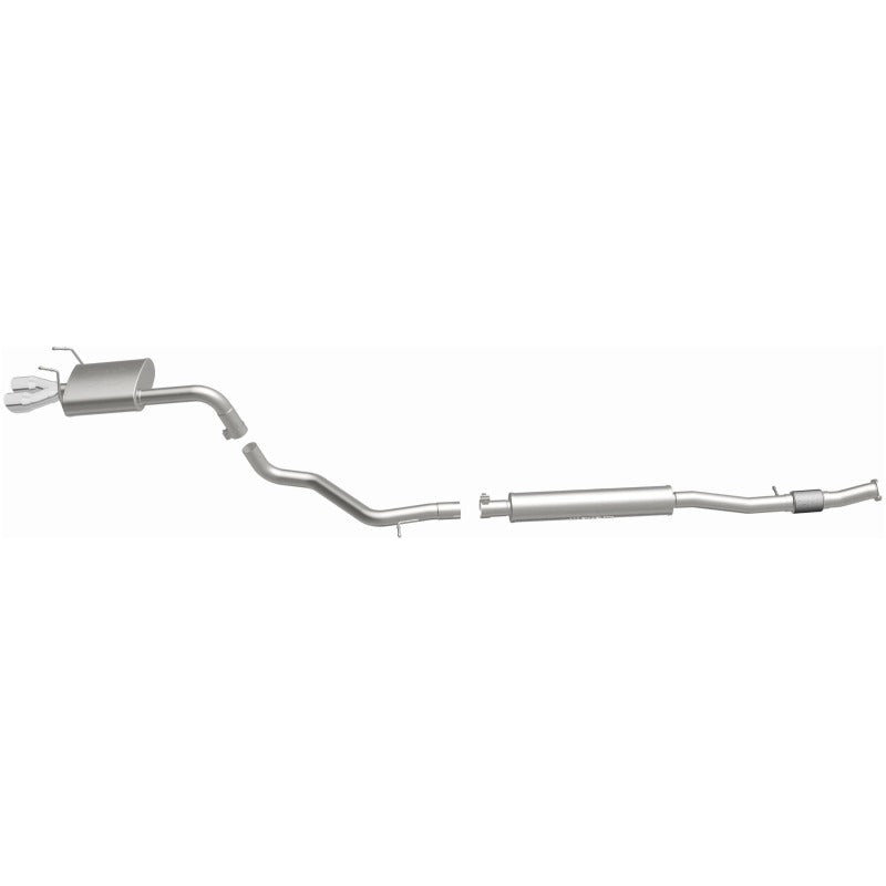 MagnaFlow 12 Fiat 500 L4 1.4L Single Straight D/S Rear Exit SS Catback Perf Exhaust - 15088