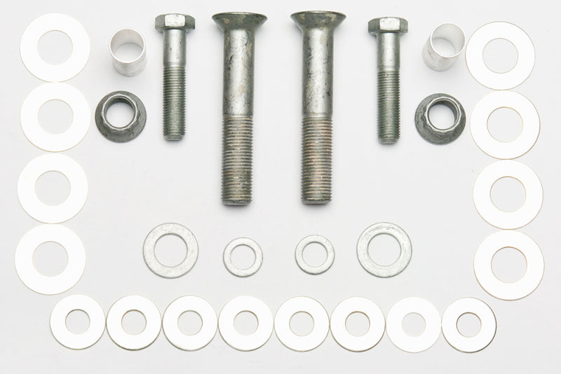 Wilwood bolt kit bracket 1/2-20 fhcs 3/8-24 hhcs W/NUTS/SHIMS - 230-13632
