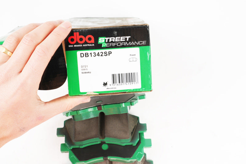 DBA 02-03 Subaru WRX / 98-01 Subaru Impreza SP500 Front Brake Pads - DB1342SP