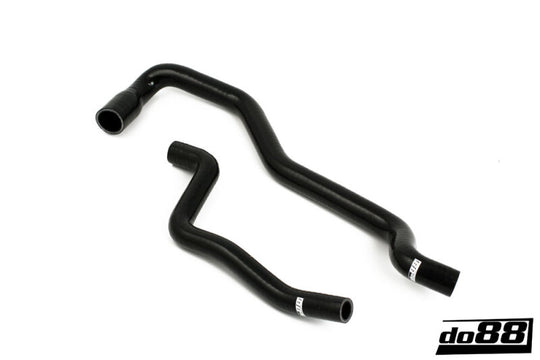 do88 SAAB 9-5 98-10 Heater Hoses for Cars w/o Water Valve Black - DO88-KIT122S