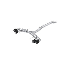 Load image into Gallery viewer, MBRP 2009-2023 Nissan GTR 3.8L Stainless Steel 3.5in Cat-Back, Dual Split Rear Quad Carbon Tips - S44073CF