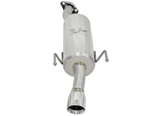 aFe POWER 07-08 Honda Fit L4-1.5L 2in. 304 SS Axle-Back Exhaust System - 49-36611