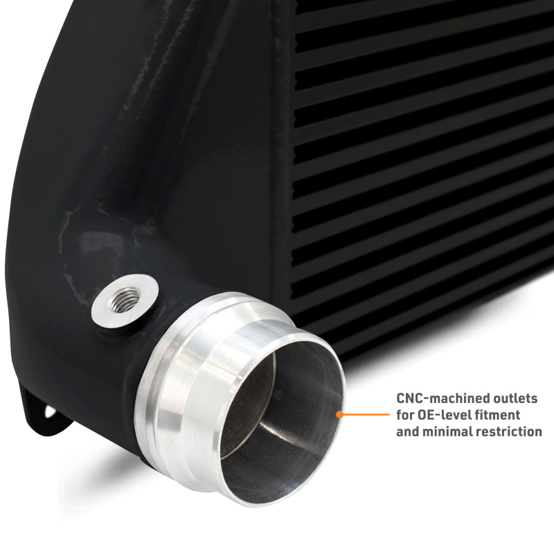 Mishimoto 2024+ Toyota Tacoma Performance Intercooler - Black - MMINT-TAC-24BK