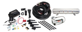 Air Lift Performance 3H (3/8 Air Line 4 Gal 7-Port Raw Aluminum Tank VIAIR 444C Comp)