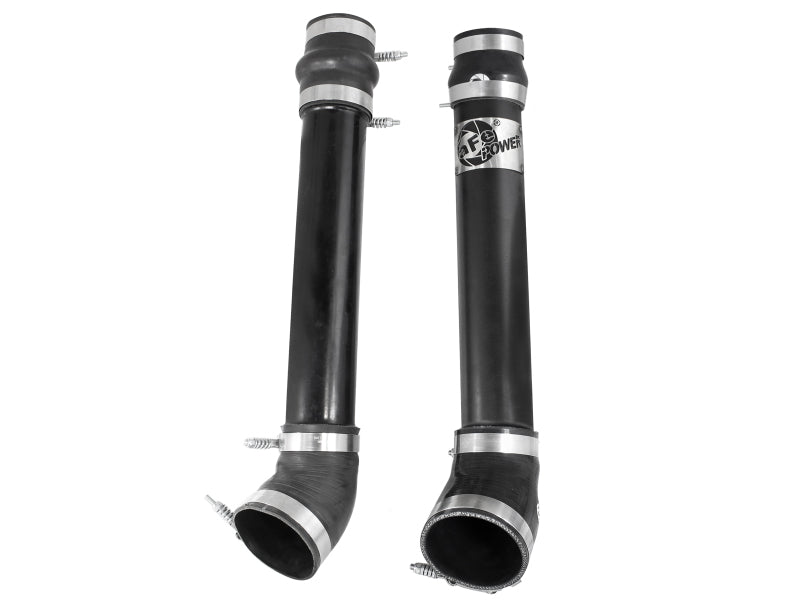 aFe Bladerunner Intercoolers I/C Tube 3.5in (Cold Side) Dodge Trucks 94-02 5.9L (Blk) - 46-20067-B