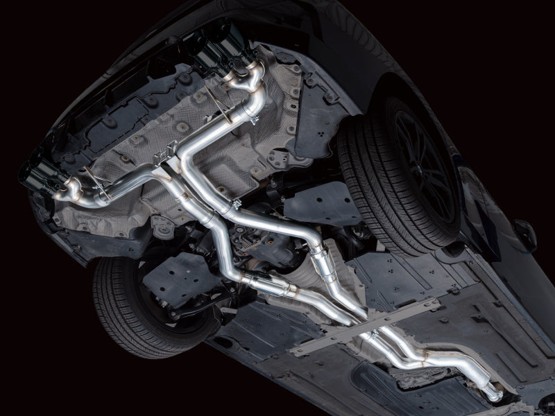 AWE Tuning 22-26 BMW M240i (G42) Track Edition Exhaust - Diamond Black Tips - 3020-43240