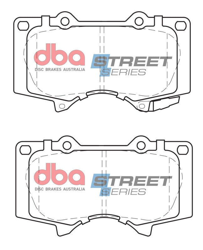 DBA 10-19 Lexus GX460 Street Series Front Brake Pads - DB1482SS