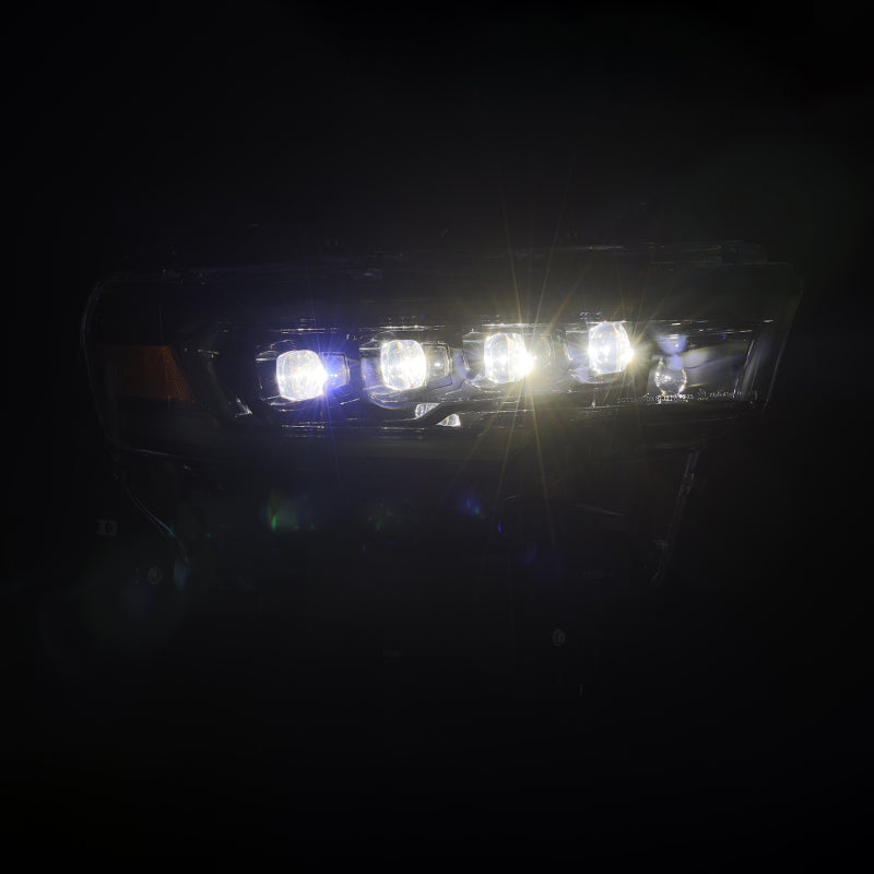 AlphaRex 25-26 Dodge Ram 1500 NOVA LED Proj Headlights- Alpha-Black w/Activ Lit/Seq Signal/Switchbk - 880890