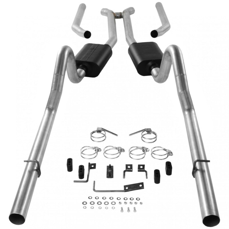 Flowmaster 68-70 Mopar B-BODY 3.0in. American Thunder Crossmember-Back Exhaust System - 17382