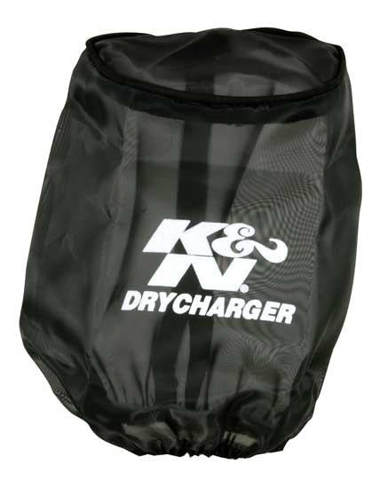 K&N Air Filter Wrap Drycharger - Round Tapered - Black for 07-09 & 11 Polaris Outlaw 525 - PL-5207DK
