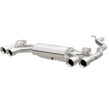 Load image into Gallery viewer, MagnaFlow Sys C/B 2015-2017 Volkswagen Golf R 3in Polished SS Quad Tip Split Rear Exit - 19165
