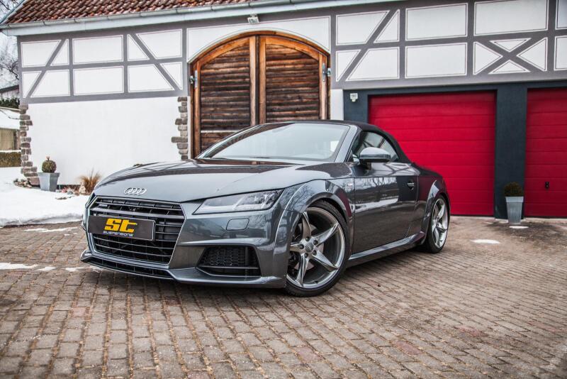ST XTA-Height Adjustable Coilovers 2016+ Audi TT/TTS Quattro (w/o Magnetic Ride) - 182108AD
