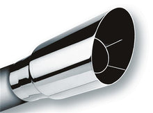 Load image into Gallery viewer, Borla Universal Polished Tip Single Round Angle-Cut (inlet 3in. Outlet 3 1/2in) *NO Returns* - 20122