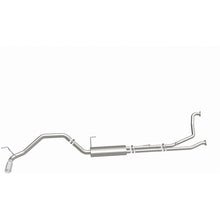 Load image into Gallery viewer, MagnaFlow CatBack 07-15 Nissan Titan V8 LGAS/LFLEX Single MF Polished Stainless Exhaust - 19421