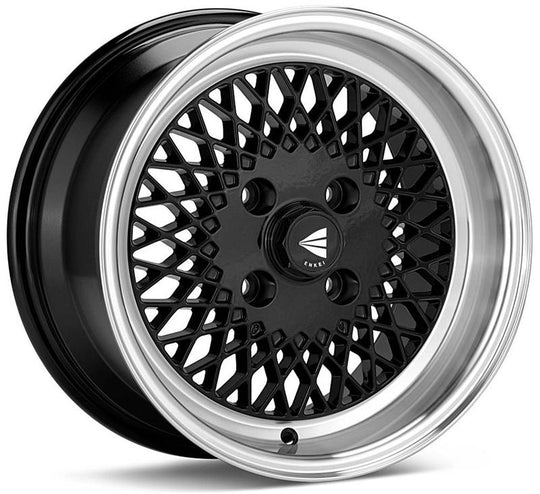 Enkei92 Classic Line 15x8 25mm Offset 4x114.3 Bolt Pattern Black Wheel - 465-580-4825BK