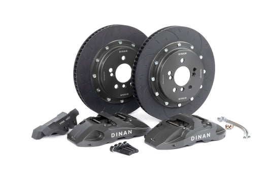 Dinan 14-16 BMW 228i Front Big Brake Kit - 370x32mm 4 Piston - Grey - D290-1006-G