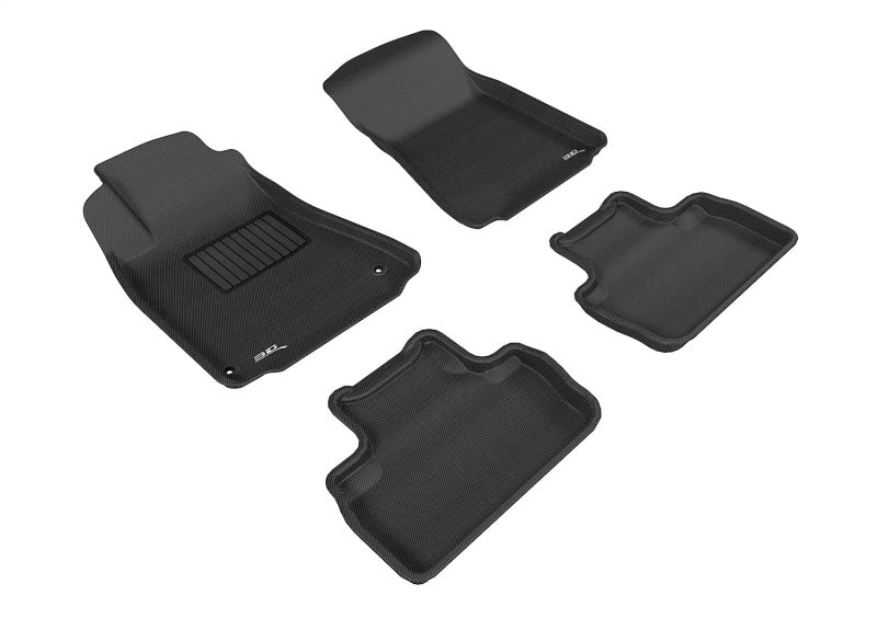 3D MAXpider 06-13 Lexus IS250 / 350 / ISF RWD Kagu Black Full Set - L1LX00601509