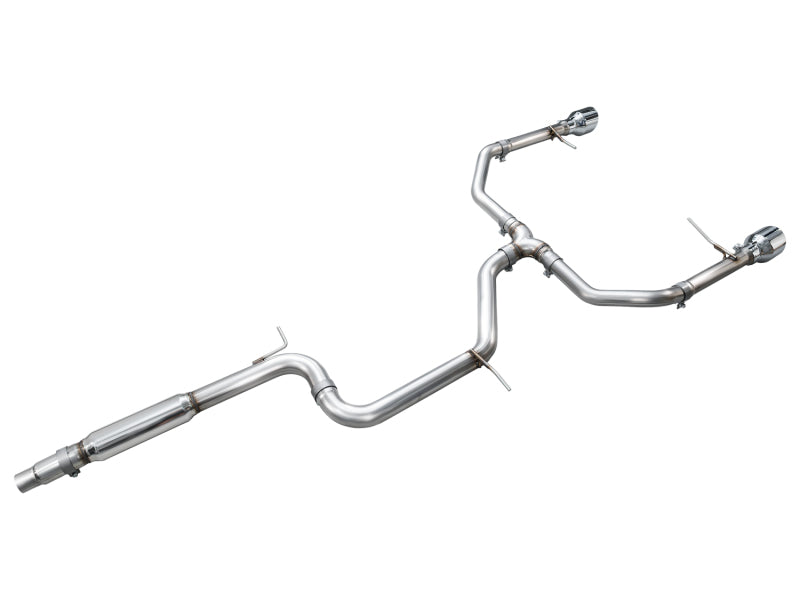 AWE Tuning 22-25 Volkswagen Jetta GLI Track Edition Exhaust - Chrome Silver Tips - 3020-32275