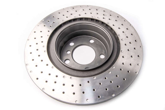 DBA 14-16 BMW M235i Rear 4000 Series Drilled Rotor - DBA42677XD
