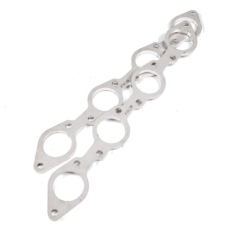 Stainless Works Big Block Chevy Round Port Header 304SS Exhaust Flanges 1-3/4in Primaries - HFBBC175