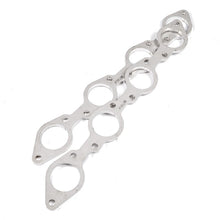Load image into Gallery viewer, Stainless Works Big Block Chevy Round Port Header 304SS Exhaust Flanges 1-3/4in Primaries - HFBBC175