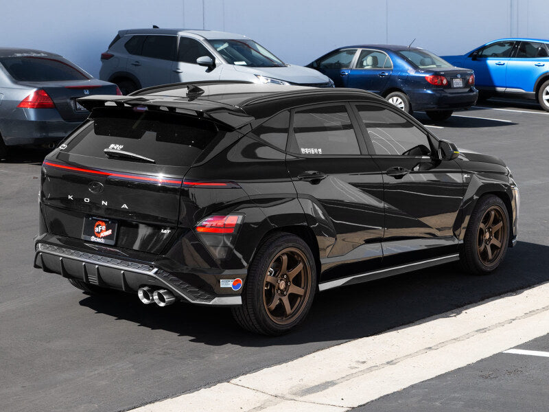 aFe Takeda 2-1/2in 304 Stainless Steel Axle-Back Exhaust w/ Polished Tip Hyundai Kona 24-26 L4-1.6L - 49-37046-P