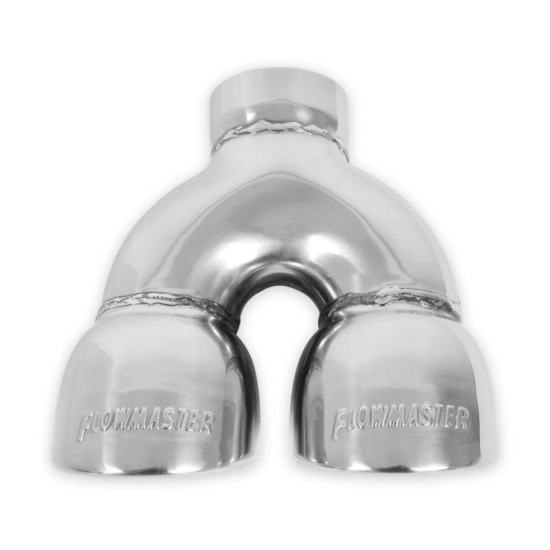 Flowmaster 3.5in. Dual X7.50in.X2.50in. SS Tip Roll - 15369